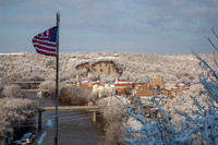 Frankfort, Kentucky, snow, Mar 2012