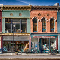 Poor Richards and Kentucky CoffeeTree Cafe, Aug 2016