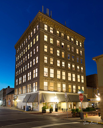 McClure Building at Night, Frankfort, Kentucky 2017