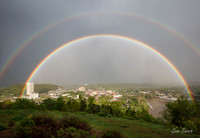 Frankfort, Kentucky, Double rainbow, Apr 2011