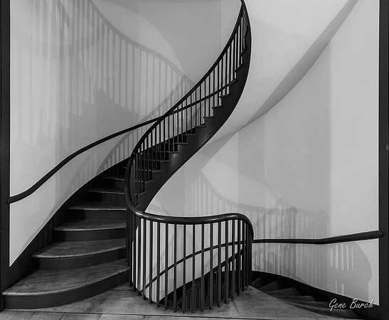 Staircase in the Shakertown Trustee's House-02