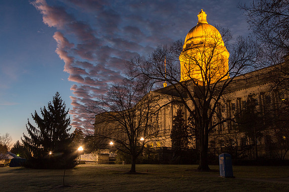 Kentucky's Capitol at Sunrise, Nov 2015